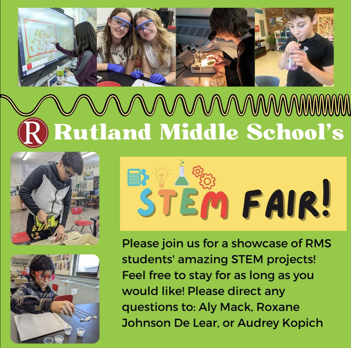 Rutland Middle School STEM Fair