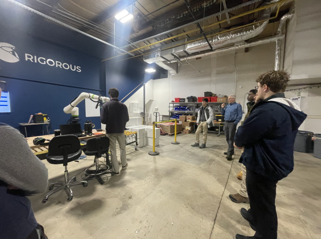 students visit rigorous