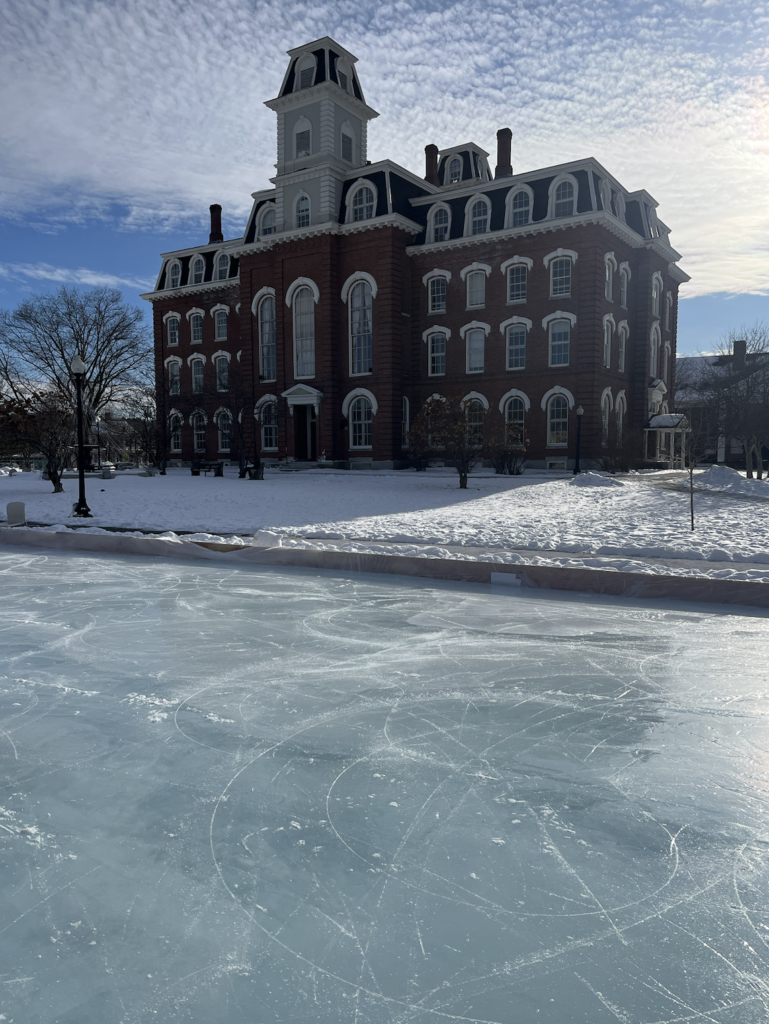 College Hall ice rink